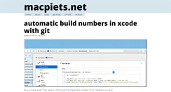 Desktop Screenshot of macpiets.net